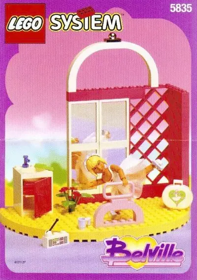 LEGO Belville 5835 Belville Dance Studio set
