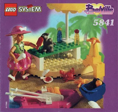 LEGO Belville 5841 Beach Fun set