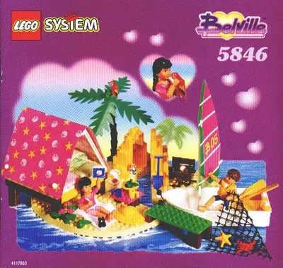 LEGO Belville 5846 Desert Island set