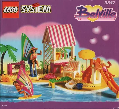 LEGO Belville 5847 Surfer's Paradise set