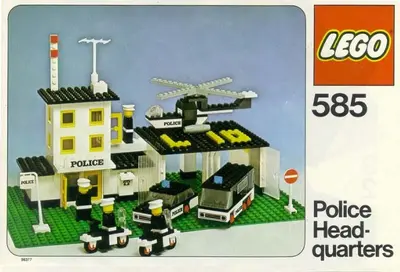 LEGO LEGOLAND 585 Police Headquarters set