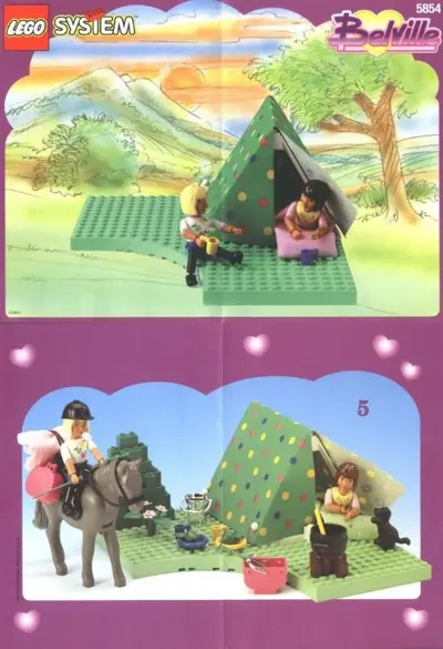 LEGO Belville 5854 Pony Trekking set
