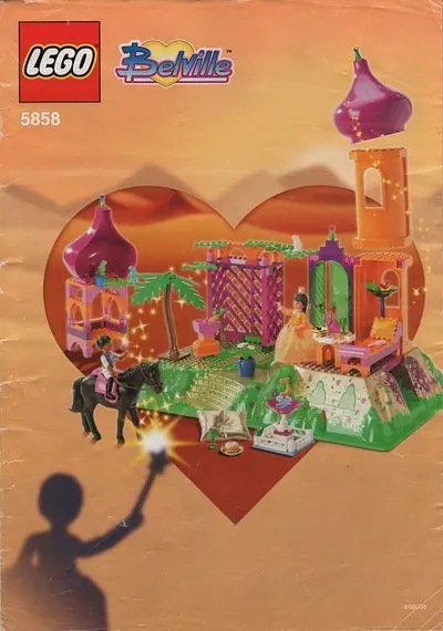LEGO Belville 5858 The Golden Palace set