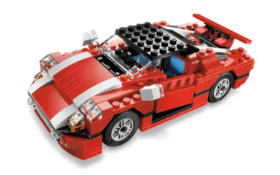 LEGO Creator 5867 Super Speedster set, image 2