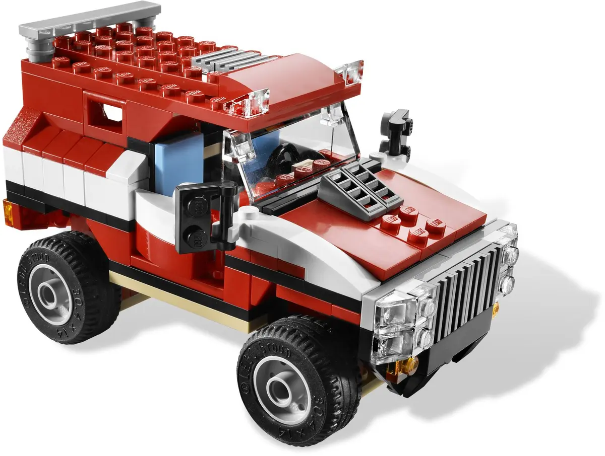 LEGO Creator 5867 Super Speedster set, image 9