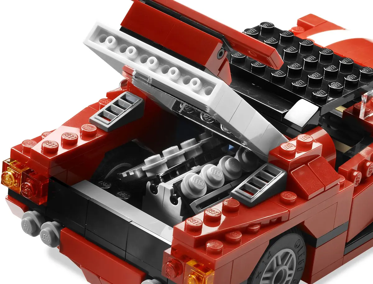 LEGO Creator 5867 Super Speedster set, image 10