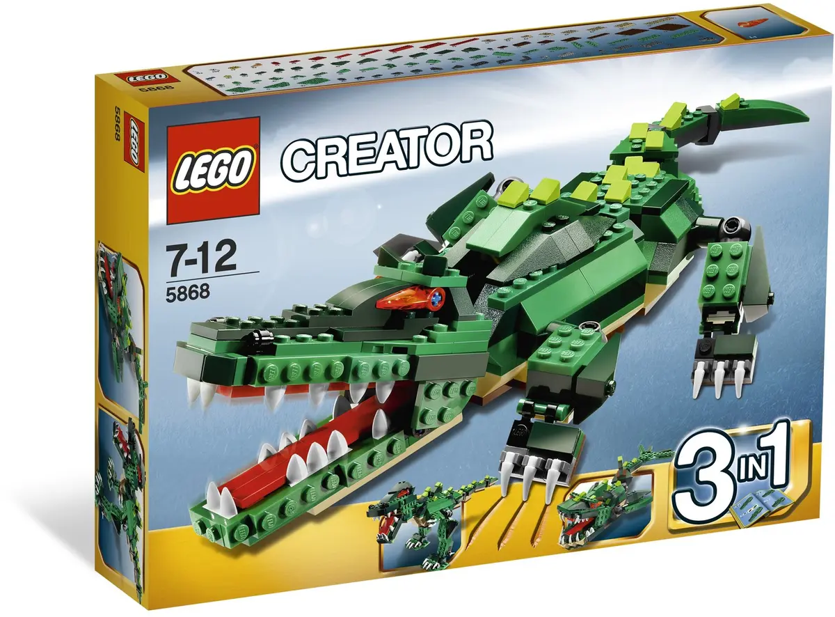 LEGO Creator 5868 Ferocious Creatures set, image 8