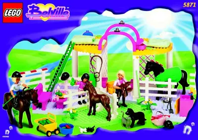 LEGO Belville 5871 Riding Stables set