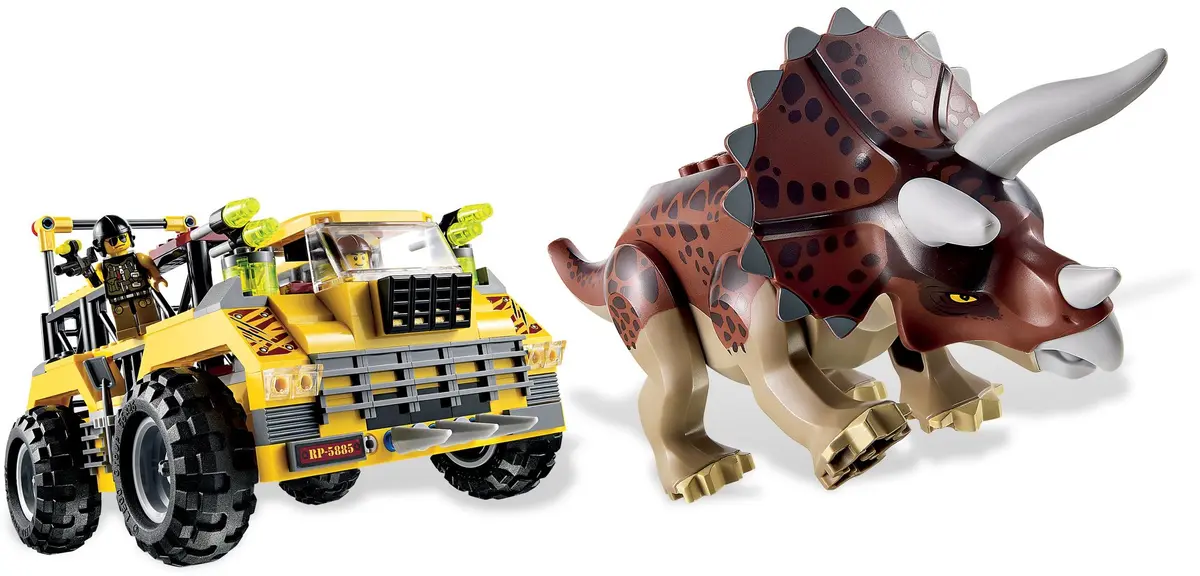 LEGO Dino 5885 Triceratops Trapper set, image 5