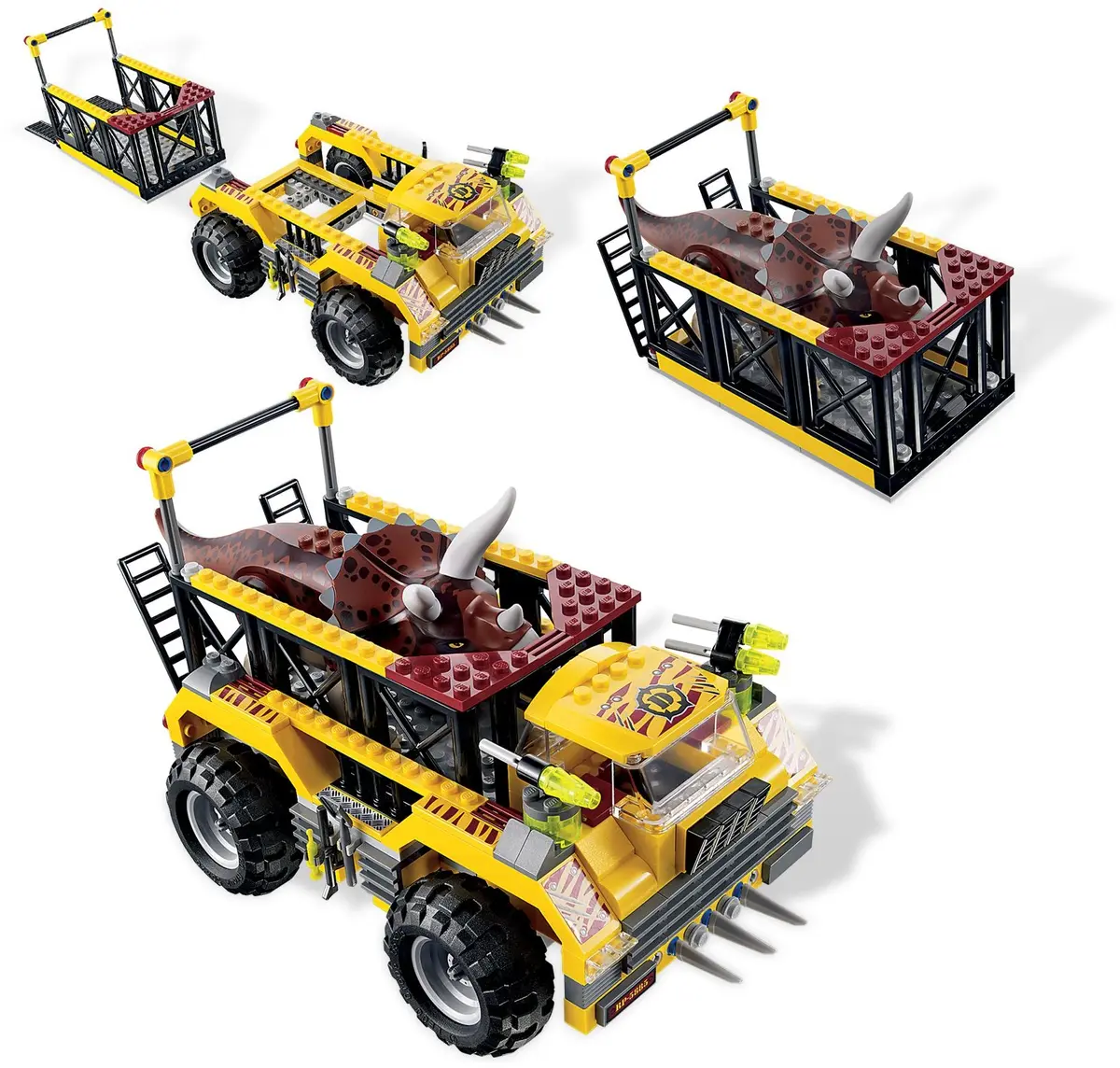 LEGO Dino 5885 Triceratops Trapper set, image 4
