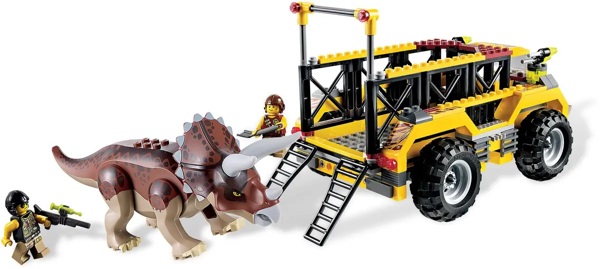 LEGO Dino 5885 Triceratops Trapper set, image 3