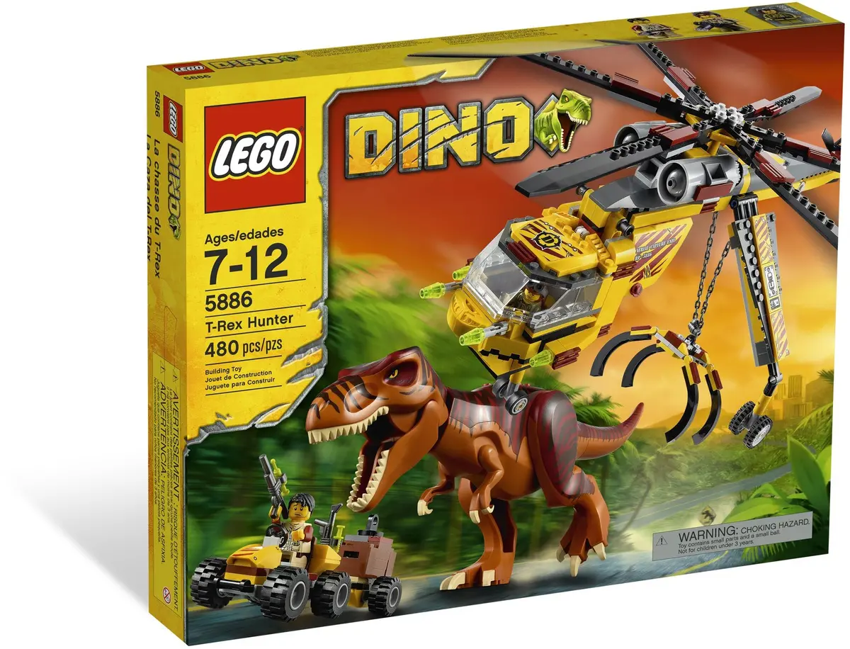 LEGO Dino 5886 T-Rex Hunter set, image 2