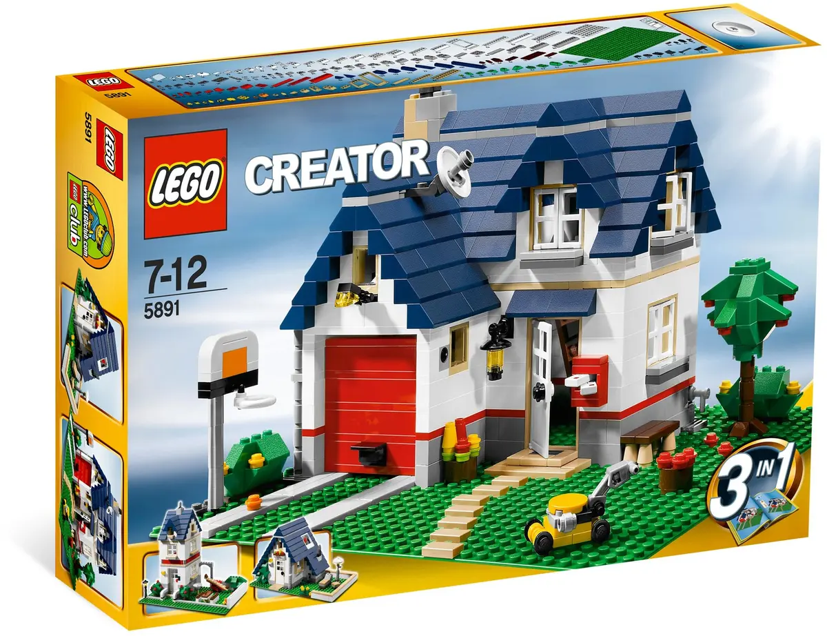 LEGO Creator 5891 Apple Tree House set, image 8