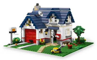 LEGO Creator 5891 Apple Tree House set, image 2