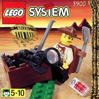 LEGO Adventurers 5900 Adventurer - Johnny Thunder set