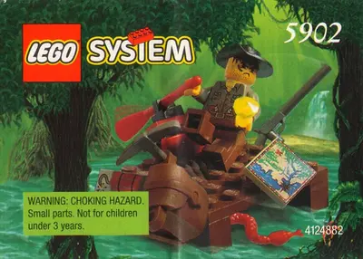 LEGO Adventurers 5902 River Raft set