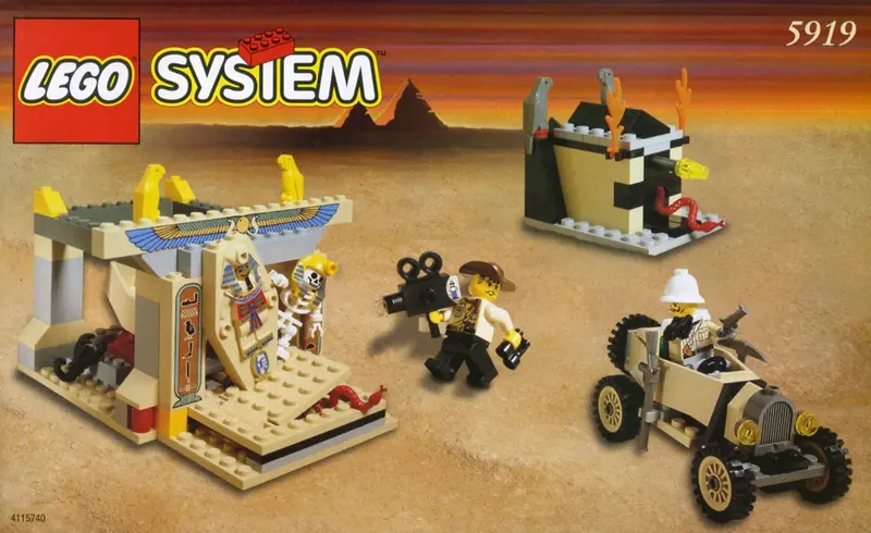 LEGO Adventurers 5919 The Valley of the Kings set