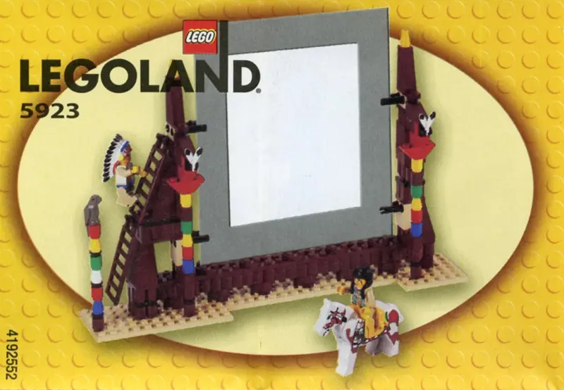 LEGO Miscellaneous 5923 Western Picture Frame set