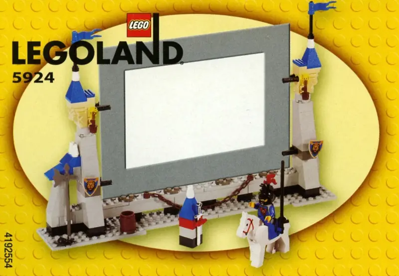LEGO Miscellaneous 5924 Castle Picture Frame set