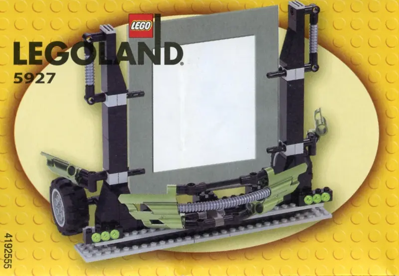 LEGO Miscellaneous 5927 Racers Picture Frame set