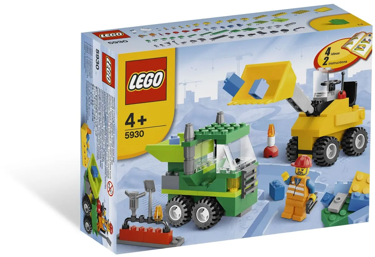 LEGO Bricks and More 5930 Road Construction Building Set set, image 9