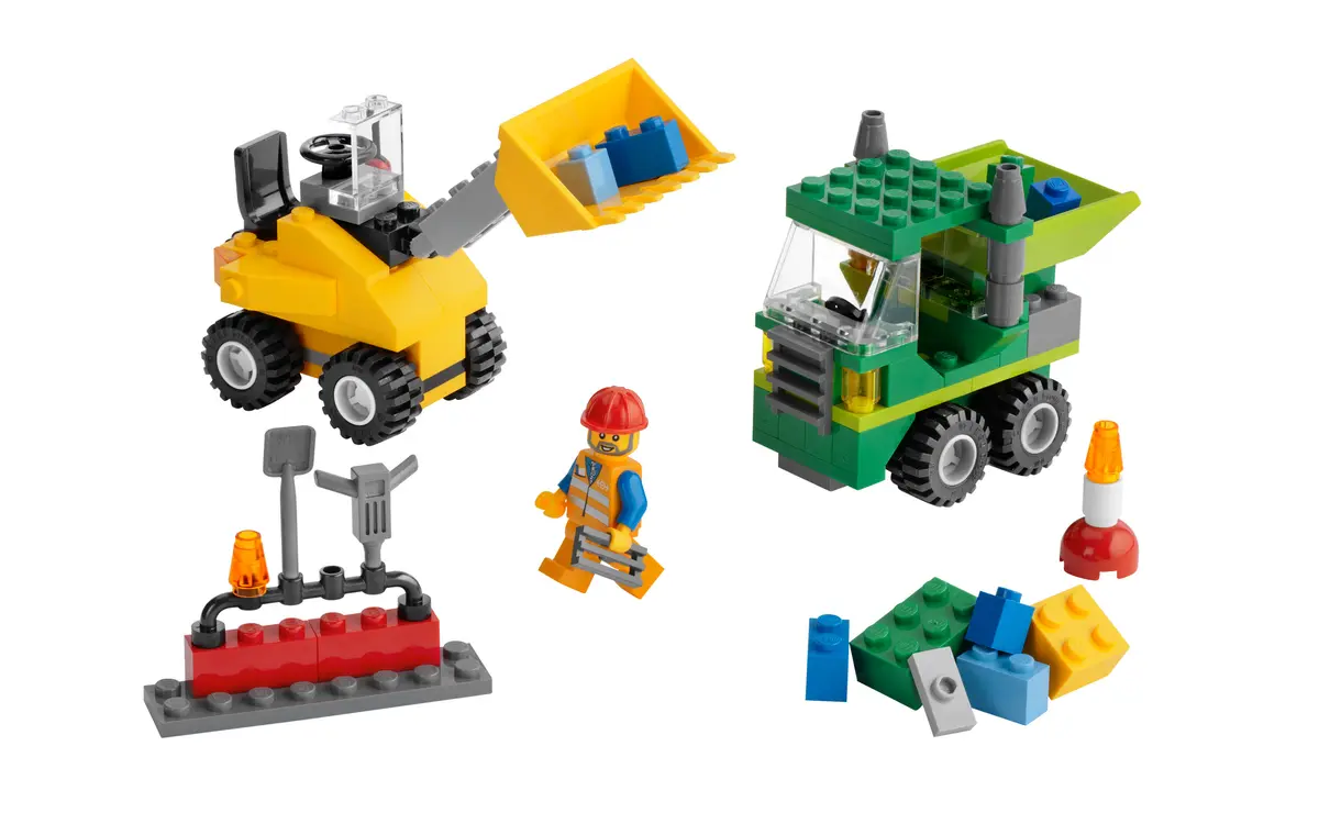 LEGO Bricks and More 5930 Road Construction Building Set set, image 3