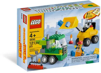 LEGO Bricks and More 5930 Road Construction Building Set set, image 4