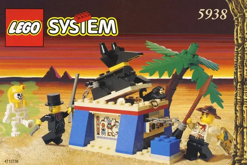 LEGO Adventurers 5938 Oasis Ambush set