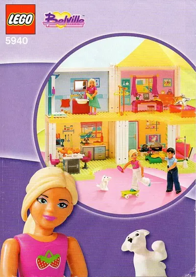LEGO Belville 5940 Doll's House set