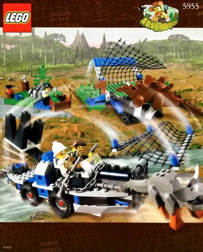 LEGO Adventurers 5955 All Terrain Trapper set