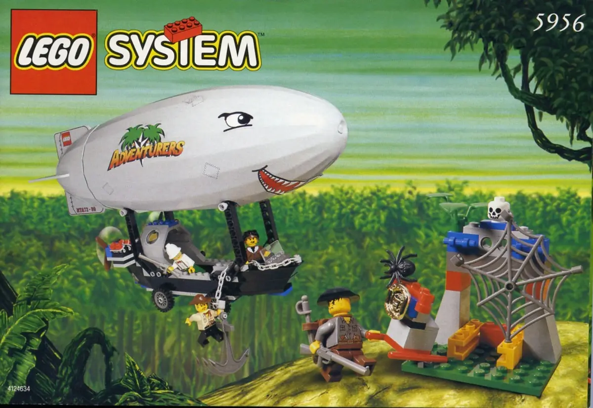 LEGO Adventurers 5956 Expedition Balloon set