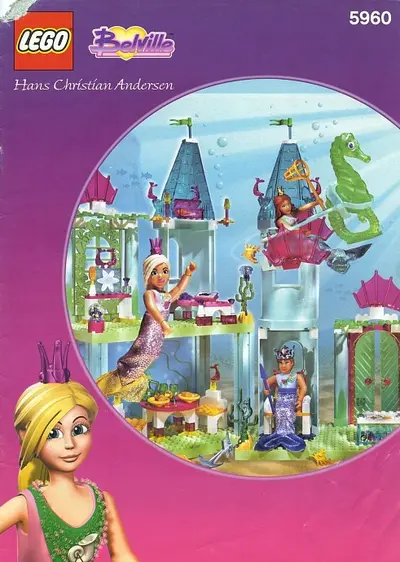 LEGO Belville 5960 The Mermaid Castle set