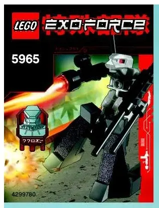LEGO Exo-Force 5965 Silver Bad Guy set