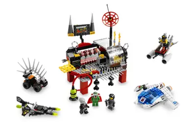 LEGO Space 5980 Squidman's Pitstop set, image 2