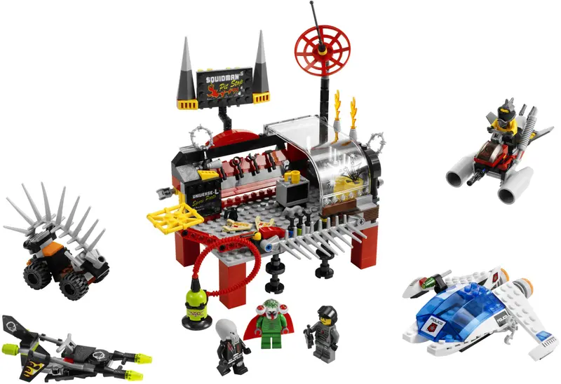 LEGO Space 5980 Squidman's Pitstop set