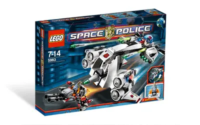 LEGO Space 5983 Undercover Cruiser set, image 3