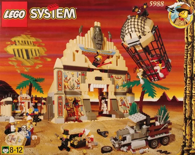 LEGO Adventurers 5988 The Temple of Anubis set, image 2