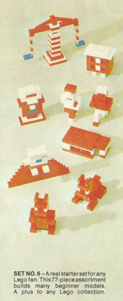 LEGO Samsonite 6 Promotional Basic Set No. 6 (Kraft Velveeta) set