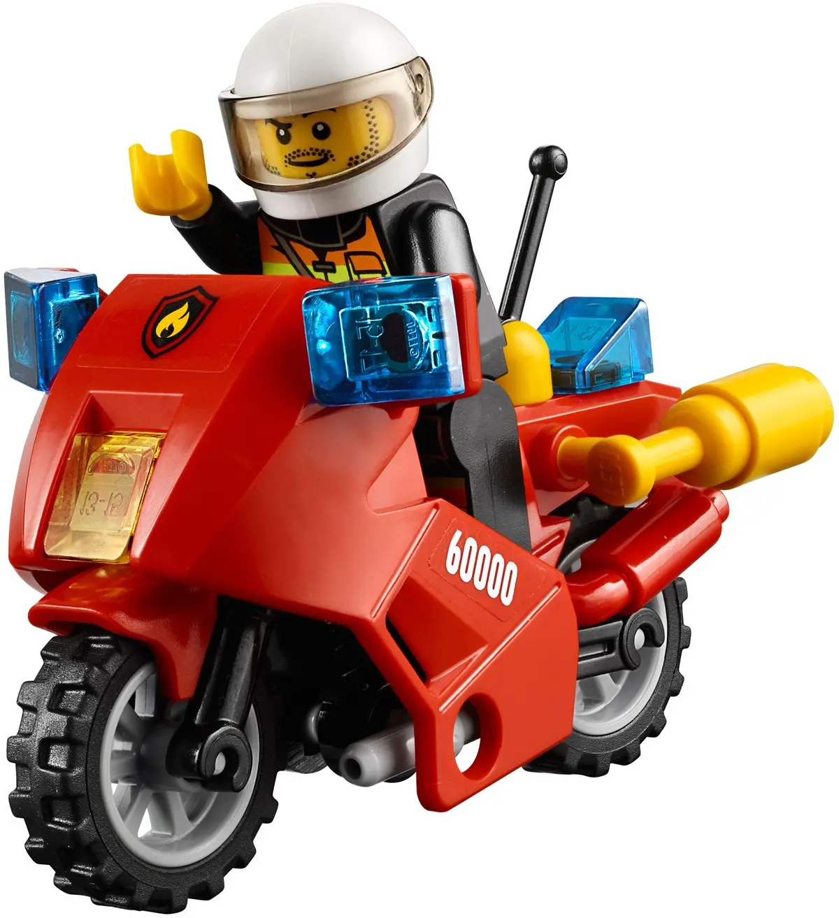 LEGO City 60000 Fire Motorcycle set, image 5