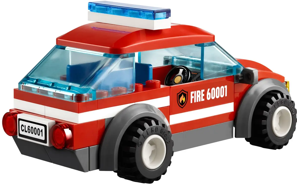 LEGO City 60001 Fire Chief Car set, image 4