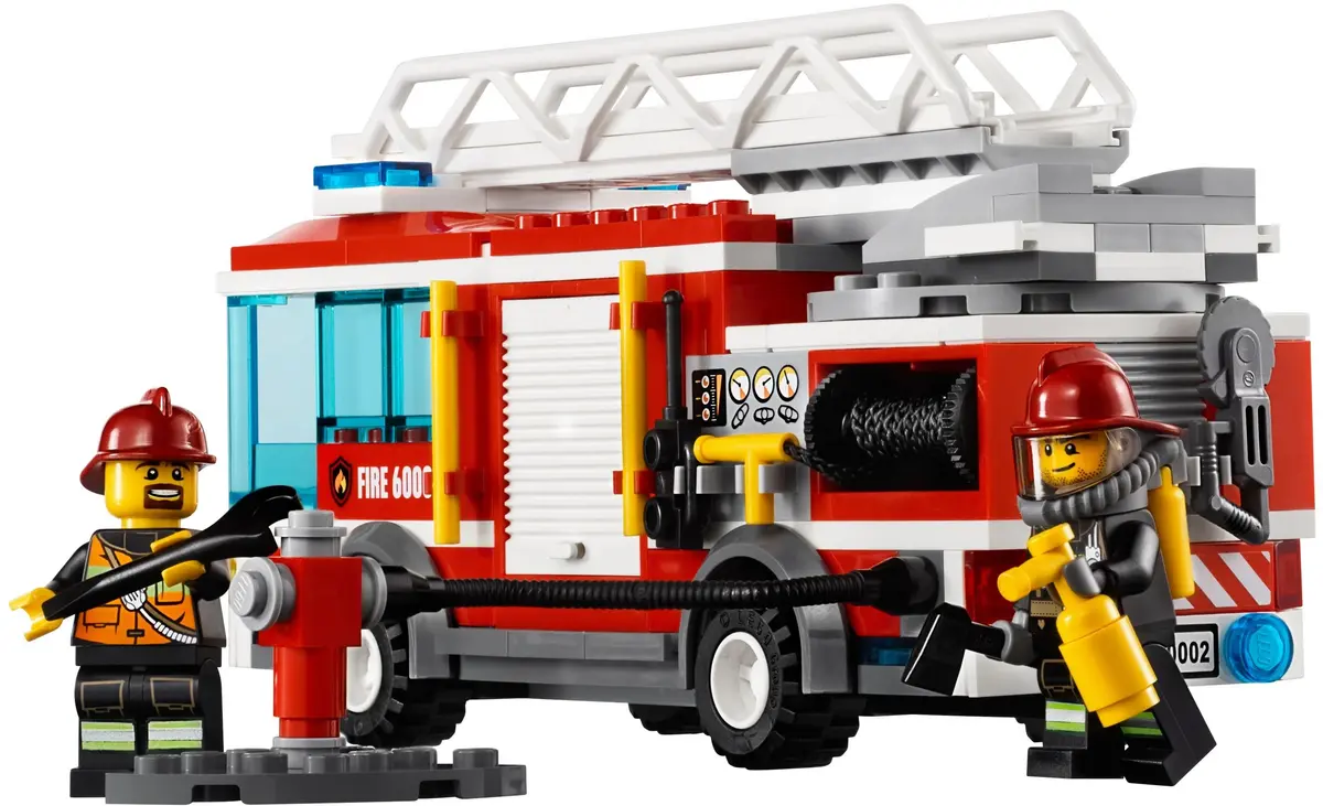 LEGO City 60002 Fire Truck set, image 4