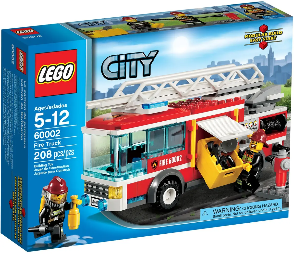 LEGO City 60002 Fire Truck set, image 2