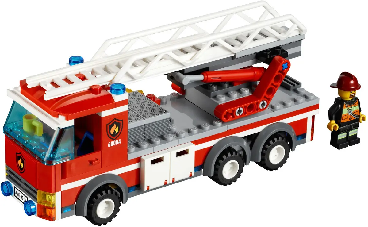 LEGO City 60004 Fire Station set, image 6