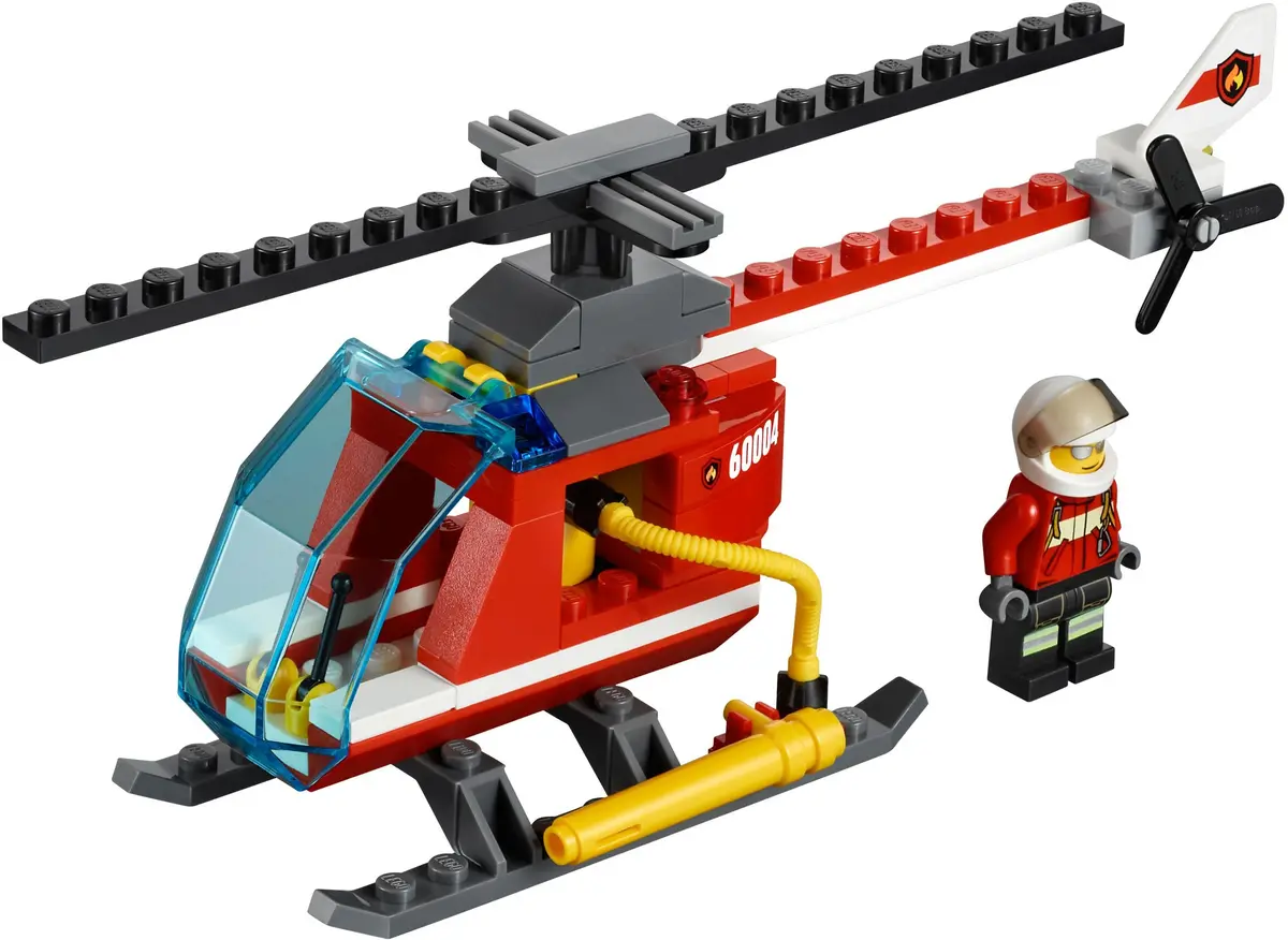 LEGO City 60004 Fire Station set, image 5