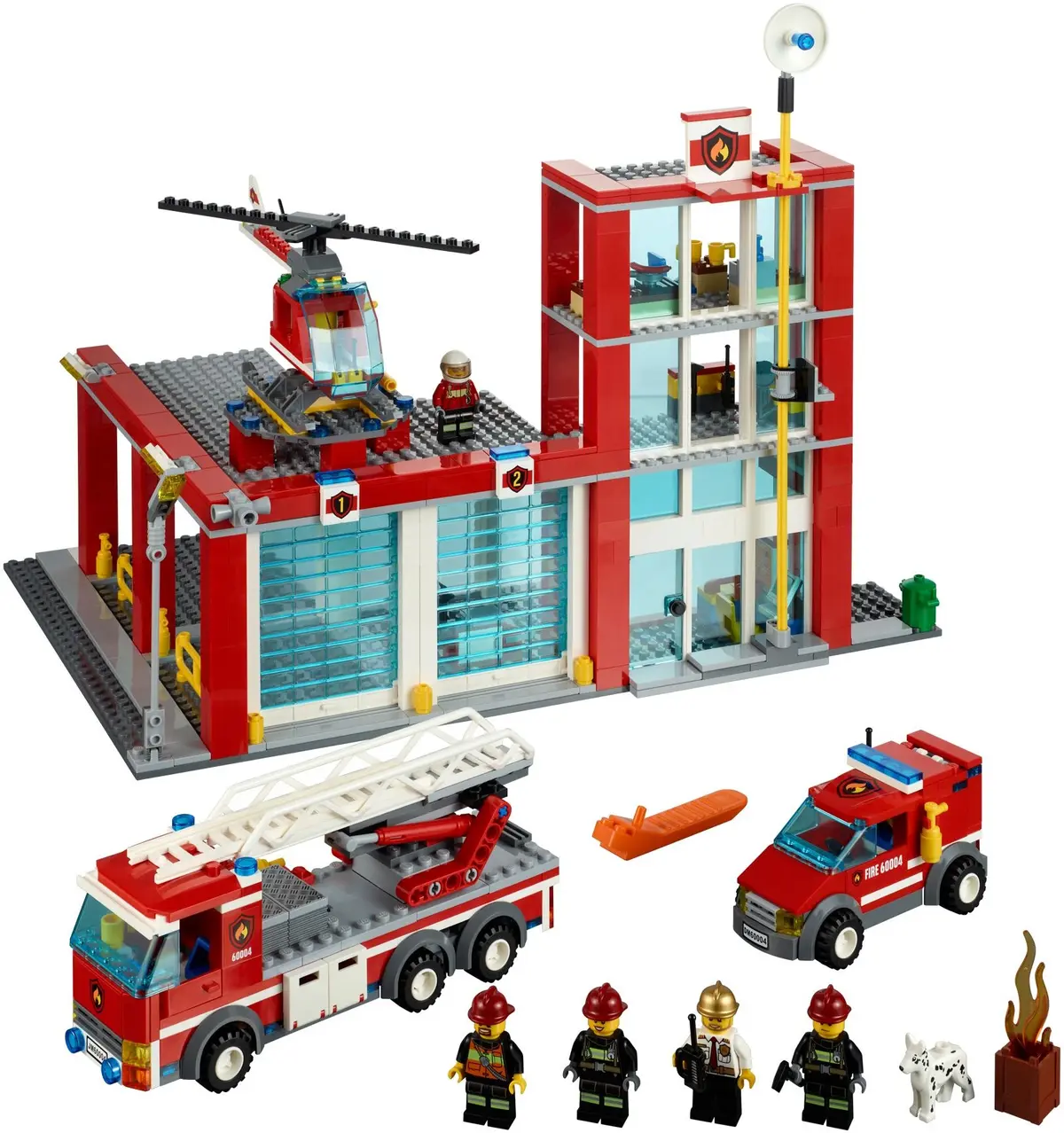 LEGO City 60004 Fire Station set