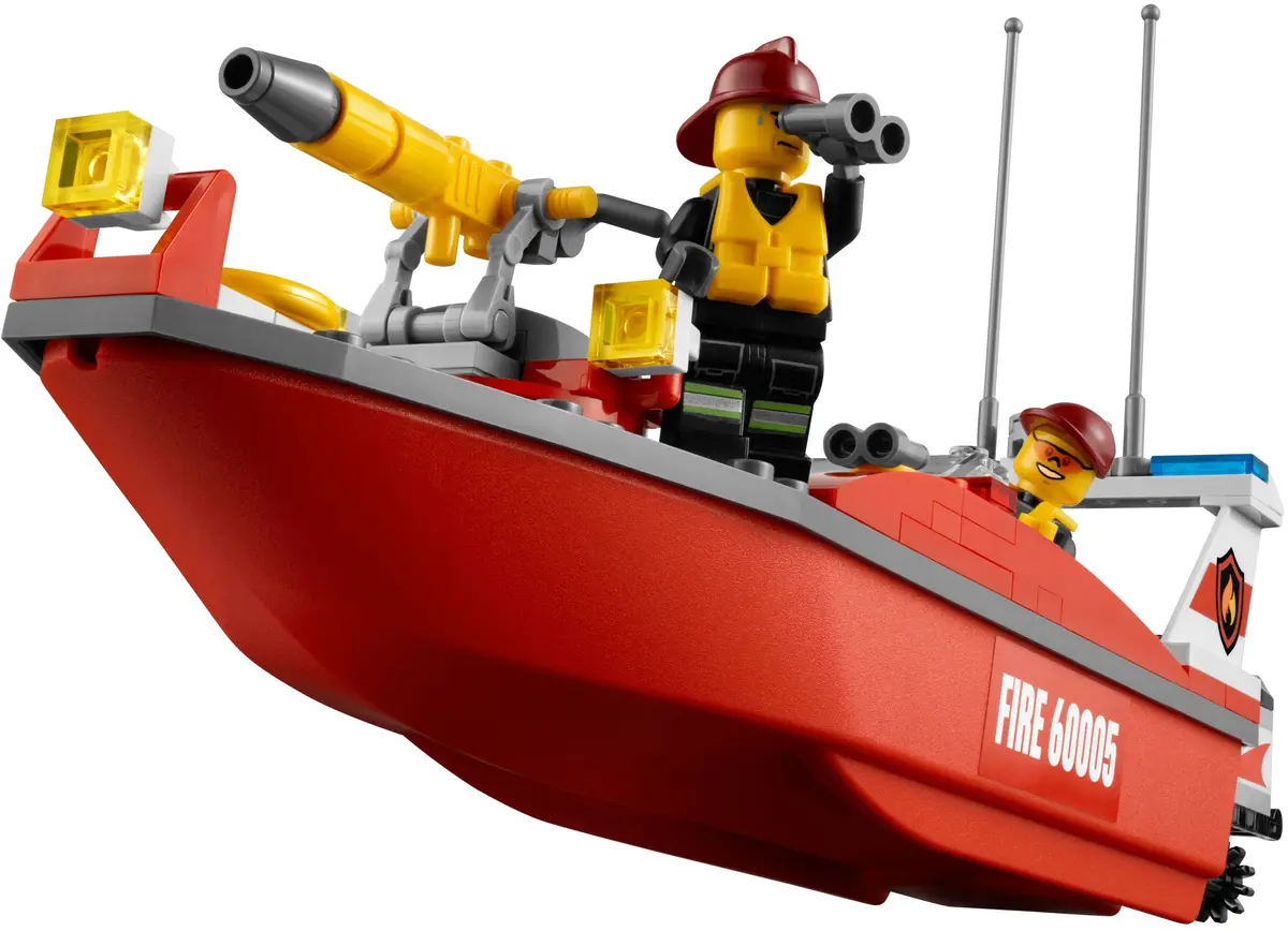 LEGO City 60005 Fire Boat set, image 4