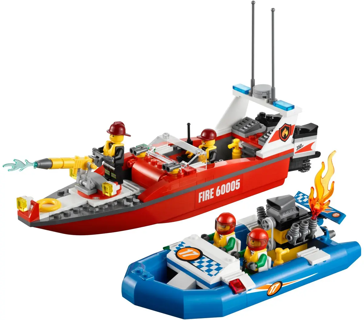 LEGO City 60005 Fire Boat set