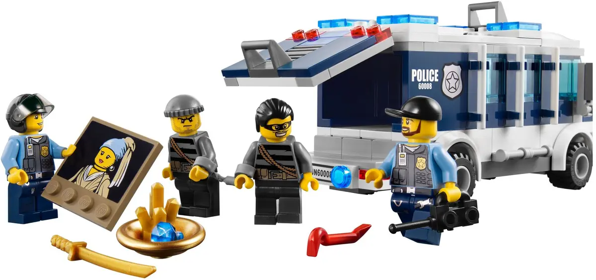 LEGO City 60008 Museum Break-in set, image 5