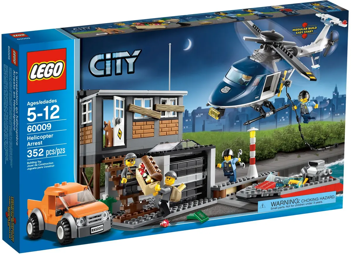 LEGO City 60009 Helicopter Arrest set, image 2