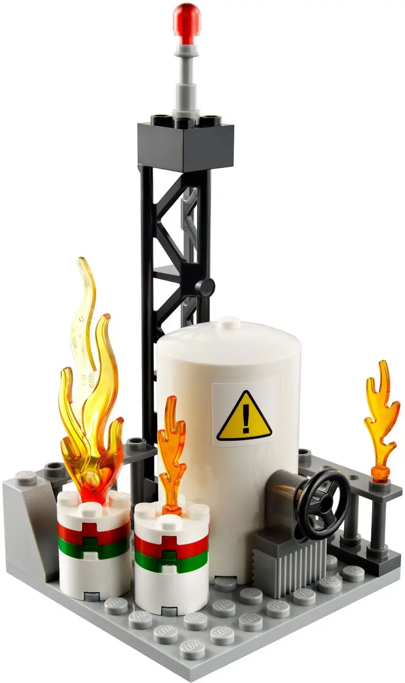 LEGO City 60010 Fire Helicopter set, image 3